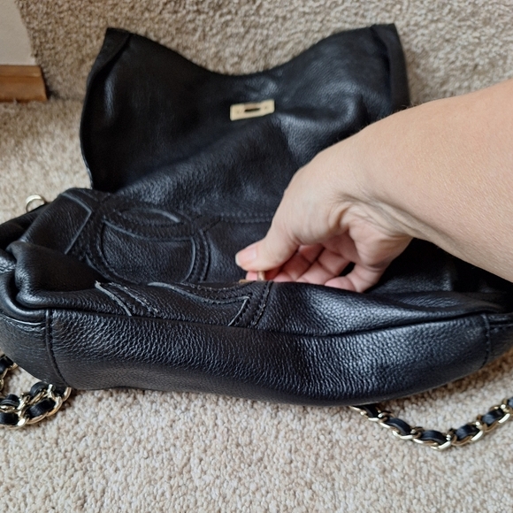 Purificacion Garcia Womens Shoulder/Crossbody Handbag Black - Picture 8 of 11